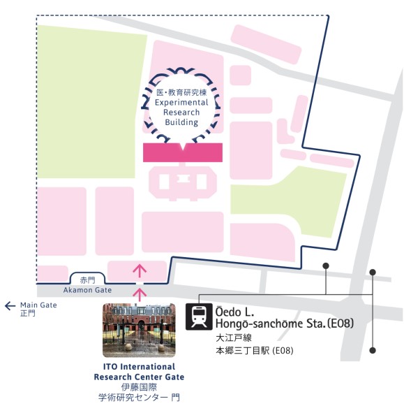 pre-conference course map